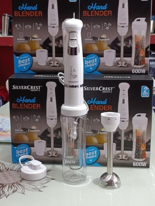 خلاط يدوي SilverCrest HB6079B-N – قوة 600 واط