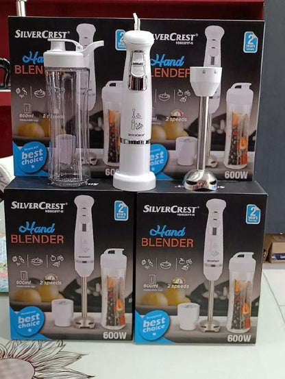 خلاط يدوي SilverCrest HB6079B-N – قوة 600 واط